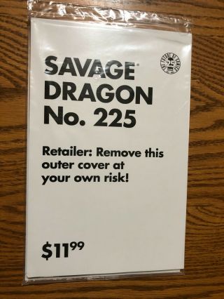 Savage Dragon 225 Image Comics Xxx Variant Cover In Polybag 1 Of 4 Avail