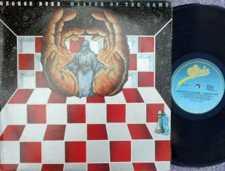 George Duke Orig Oz Lp Master Of The Game Nm ’79 Epic Elps4059 Funk Soul Disco