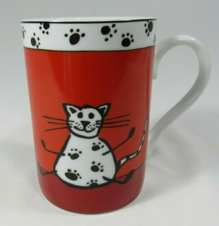 Konitz Cat Kitty Kitten Coffee Tea Mug Cup Made In Germany Euc