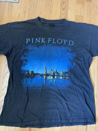 Vintage Pink Floyd Wish You Were Here 1992 Tour Shirt Xl Rare Kanye/ Astro World