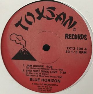 Blue Horizon - Jam Boogie - Lp Rare Soul Funk;disco Boogie Ep