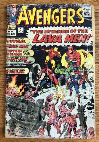 The Avengers 5 (1964) Complete Book Fair