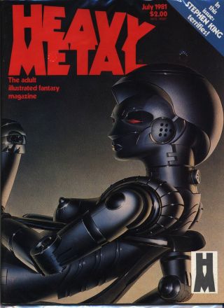 (book) Heavy Metal 1981 July 198107