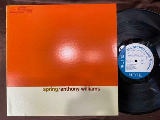 Anthony Williams Spring Blue Note Bnj 71075 Stereo Japan Vinyl Lp