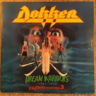 Dokken Dream Warriors Nightmare On Elm Street 3 Ep Record Elektra 0 - 66817 1987