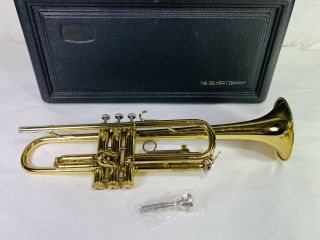 Vintage Bach Selmer Bundy Student Trumpet W Case Service Guaranteed Usa