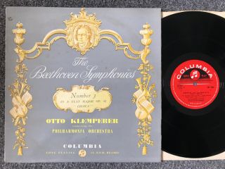 Beethoven - Symphony No.  3 " Eroica " - Klemperer - Columbia Stereo Lp - Sax 2364