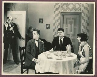 Laurel And Hardy Hal Roach Unaccustomed As We Are 1929 1st Talkie J979