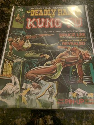 The Deadly Hands Of Kung Fu 1 Marvel 1974 Vf Neal Adams,  Jim Starlin