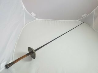 Vintage Antique Metal Wooden Germany German Rapier Sword Sd&g Ny Relic Fencing
