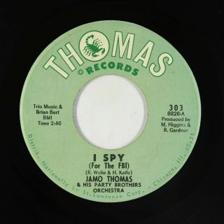 Northern Soul 45 - Jamo Thomas - I Spy (for The Fbi) - Thomas - Mp3