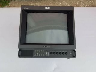 Sony Pvm - 1354q 13 " Vintage Trinitron Color Video Monitor