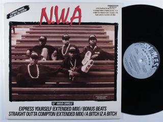 N.  W.  A.  Express Yourself Ruthless 12 " Vg,