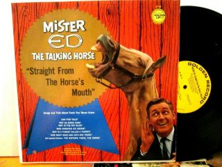 Mr.  Ed Lp The Talking Horse Straight From The Horse 