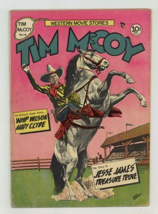 Tim Mccoy 19 Gd - 1.  8 1949