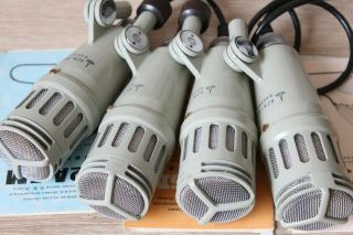 Ussr Lomo 82a - 5m U2 Vintage Soviet Rare Dynamic Microphone / Price For 1 Mic