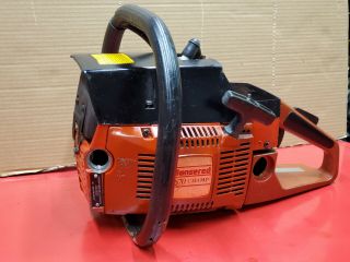 JONSEREDS 670 CHAMP VINTAGE COLLECTOR CHAINSAW 4 PARTS/REPAIR NO CARB CAPS WS 2