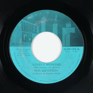 70s Soul/funk 45 - Ron And Candy - Lovely Weekend - Inner City - Mp3