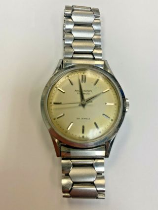 Movado Vintage Kingmatic 28 Jewels Automatic Watch
