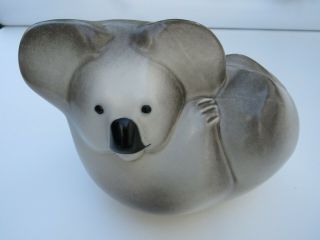 Statue Koala Bear Wildlife Series Figurine Arabia Finland Lillemor Sculpture Wwf