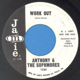 Anthony & The Sophmores “work Out” Jamie