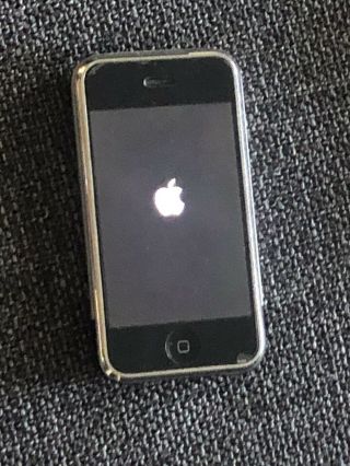 Rare Vintage Apple iPhone 1st Generation 8GB Black A1203 AT&T 2G BUNDLE 3
