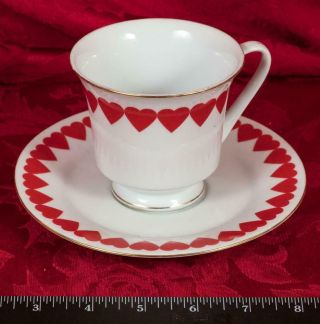 Vintage Tea Cup & Saucer Made In China Mbh