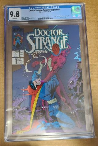 Doctor Strange,  Sorcerer Supreme 1 Cgc 9.  8