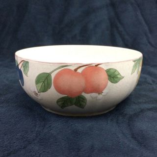 Mikasa Country Classics Fruit Panorama Set Of 8 Cereal Bowls 5 3/4 " Vintage