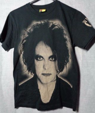 The Cure T Shirt Robert Smith Vintage Goth Mod Alt Emo Punk Rock Adult Small