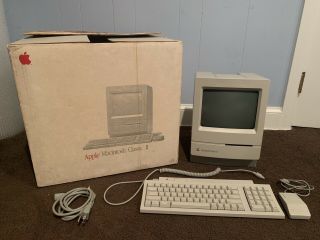 Vintage Apple Macintosh Macintosh Classic Ii Computer M4150