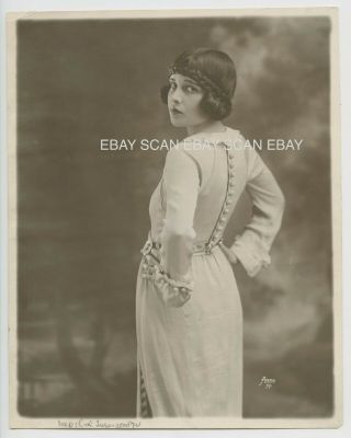 Anita Loos Screenwriter Playwright Vintage Dbl Wt Portrait Photo By Apeda 1922