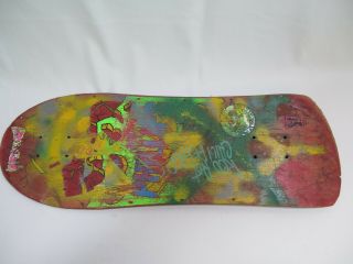 Vintage Santa Cruz Sims Jeff Phillips Skateboard