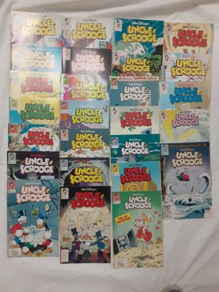 Walt Disney Uncle Scrooge Comic Books 243 - 267