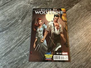 Death of Wolverine 1 - 4 NM Midtown Variant Set by J.  Scott Campbell 3