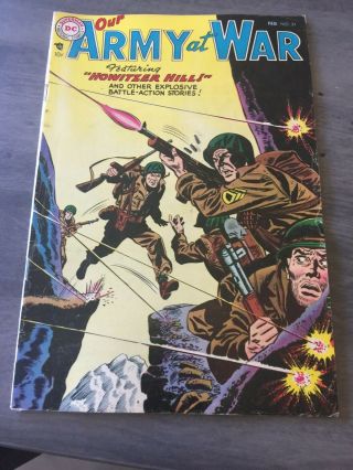 Our Army At War 31 1955 Vg/vg,  4.  0/4.  5 Guide Price $80