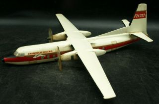 Vintage Fairchild Hiller Fh - 227 Aircraft Airplane Factory Model (t2)