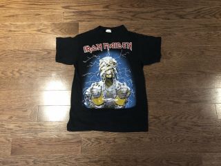 Vtg 1985 Iron Maiden Concert Tour Shirt,  Kiss,  Black Sabbath,  Dio
