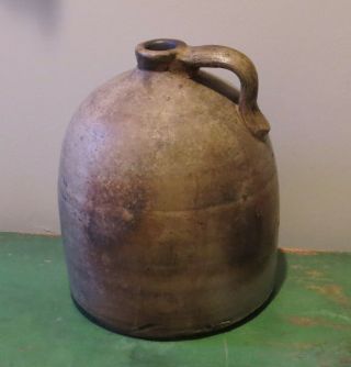 Great Antique Pottery Jug Georgia No Cracks As Found In Old Barn
