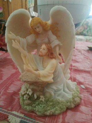 Seraphim Classics Angel Figurine By Roman " Thy Will Be Done " 2000 84287