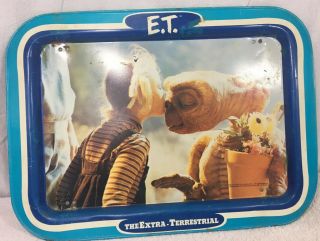 Vintage Tv Tray Foldout Legs E.  T.  Et The Extra - Terrestrial 1982 M31