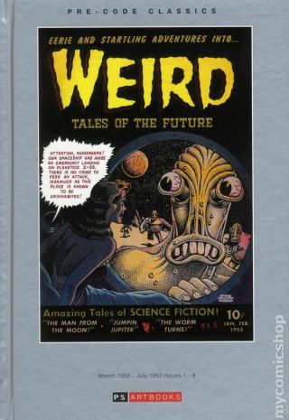 Pre - Code Classics: Weird Tales Of The Future Hc 1 - 1st Vf 2015 Stock Image