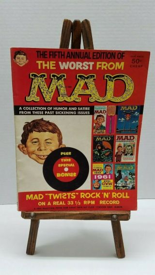 The Fifth Annual Edition Of The Worst From Mad 1962/ Comic Strips Inside.