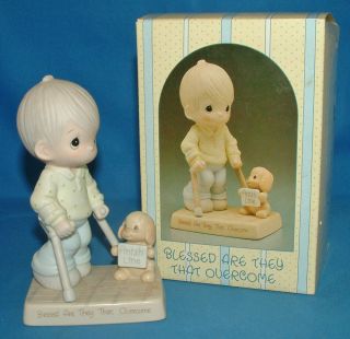 Precious Moments Figurine 115479 Ln Box Blessed Are They That Overcome