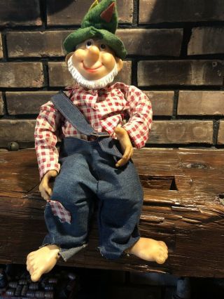Vintage 1960’s Mountain Dew Willy The Hillbilly Doll Advertising Rare