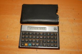 Vintage Collectible Hp 15c Scientific Calculator,  Made In Usa