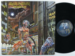Iron Maiden Somewhere In Time Capitol Lp ^