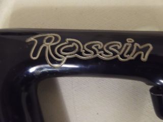 Vintage Classic 80 ' s 3TTT ROSSIN Panto Strada Black Aero quill stem 105mm 2
