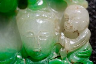Vintage Chinese carved Jade Pendant,  very good craftsmanship 2