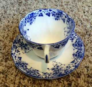 Royal Albert Dainty Blue Tea Cup & Saucer 2